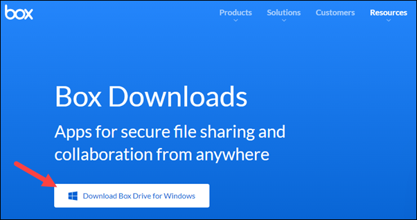 box drive download