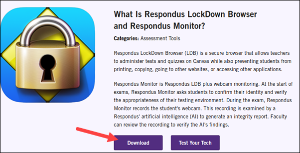 odu respondus lockdown browser download