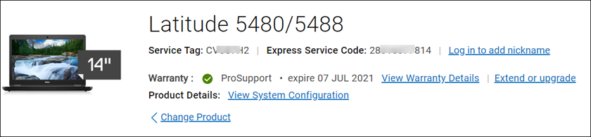 dell express service code warranty