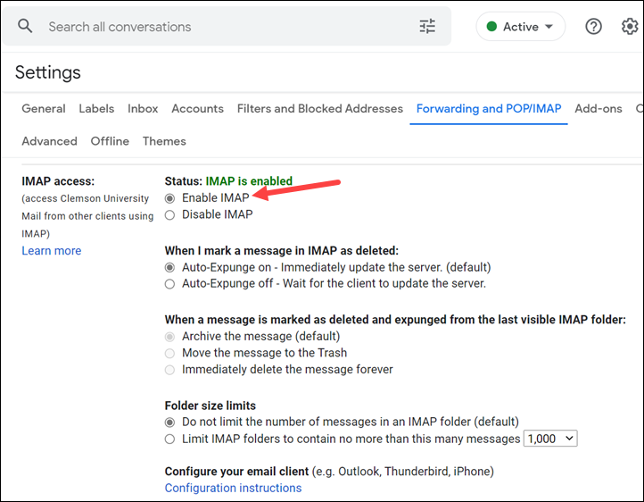 How to set up your Microsoft 365 email in Gmail (Webmail)