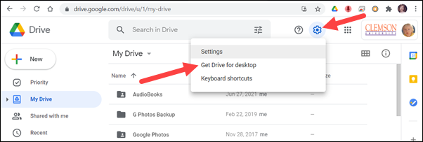 google drive installer mac not asking for password