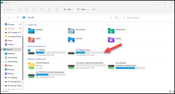 Install a game from Google Drive