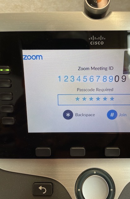 Zoom Meeting Passcode