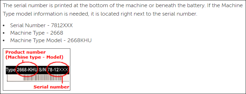 how to update serial number in bios lenovo thinkpad