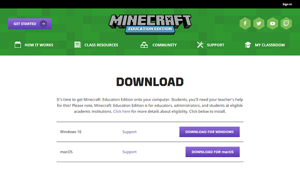 Licensing  Minecraft Education