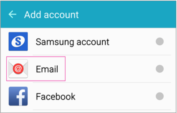 Android Add Account