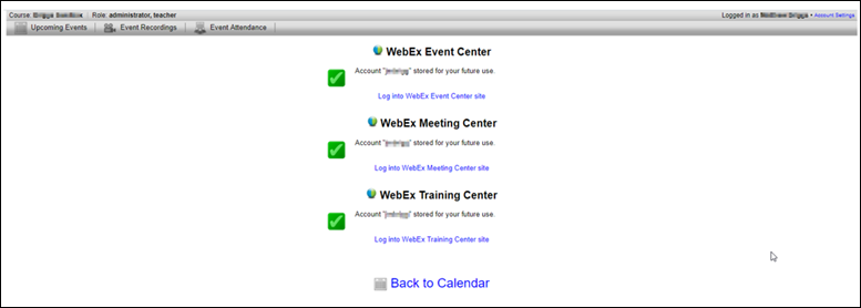 WebEx Sync complete