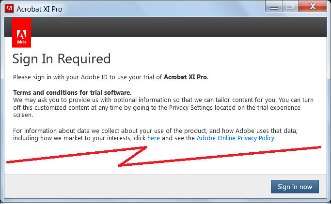 adobe acrobat your trial has expired crack