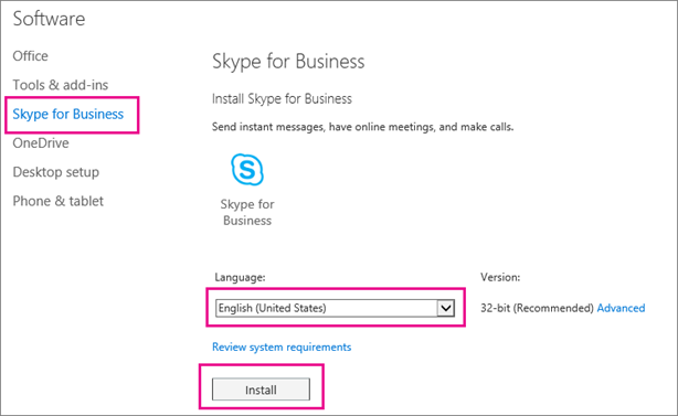 skype for business mac client preview